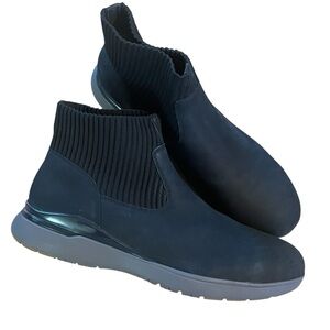 Rockport Work‎ Sock Bootie, Steel Toe, Slip Resistant, Size 10.5 Wide Women, NIB